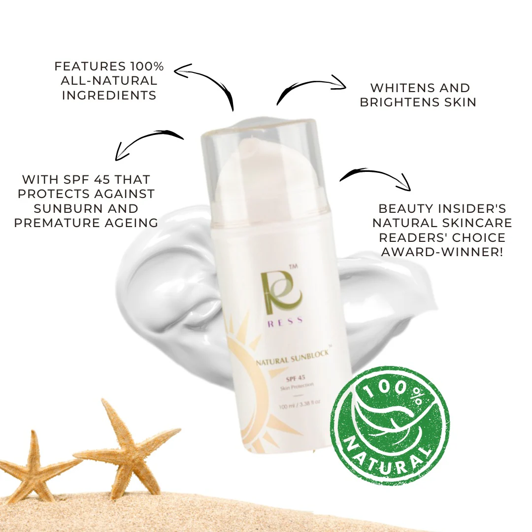 RE Natural Sunblock (SPF 45)
